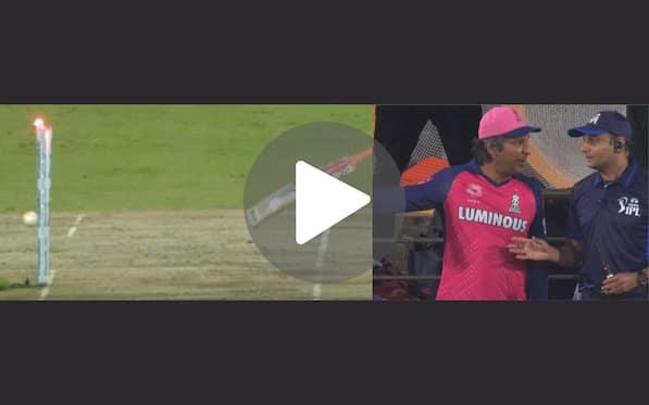 [Watch] Sangakkara Loses His Cool After Samson 'Robbed' From A Smart Run-Out Off Head